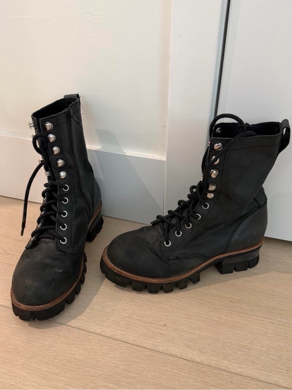 Jeffrey Campbell Military Boots 9